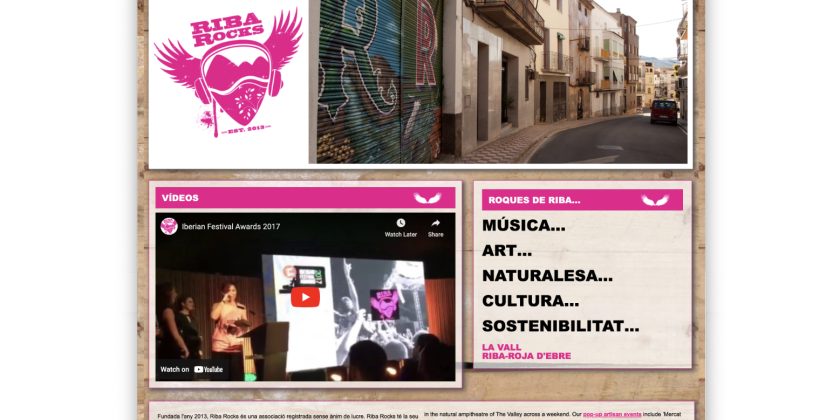Riba Rocks Website